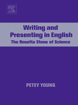 cover image of Writing and Presenting in English